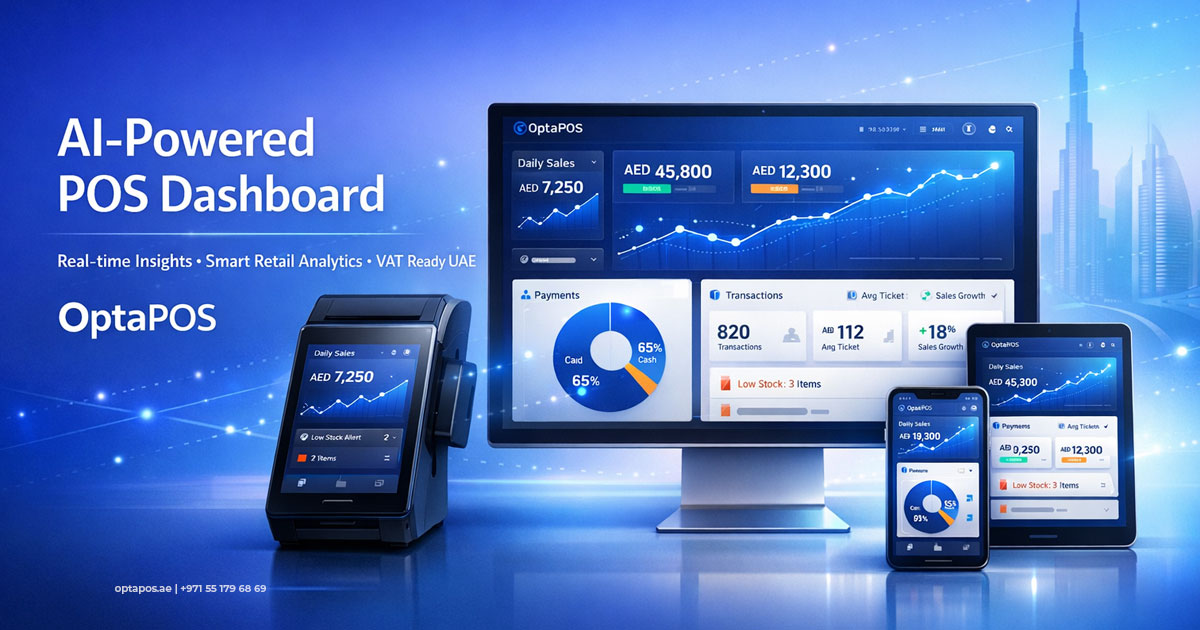 AI POS Dashboard UAE