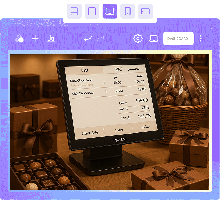 Best POS System for Chocolate Shop in UAE