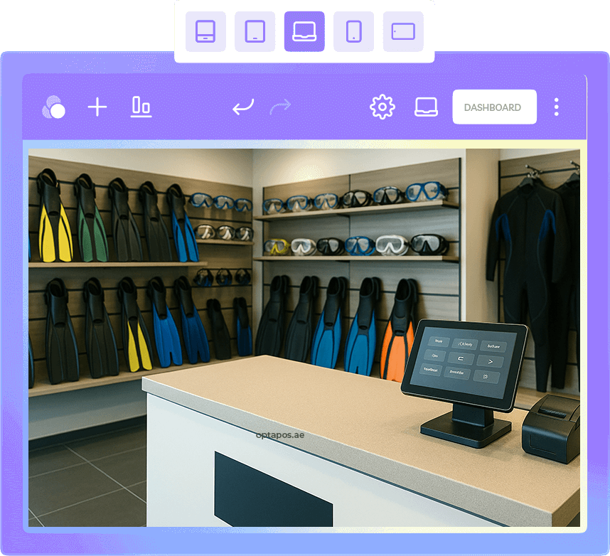 Best POS System for Diving Equipment Store in UAE