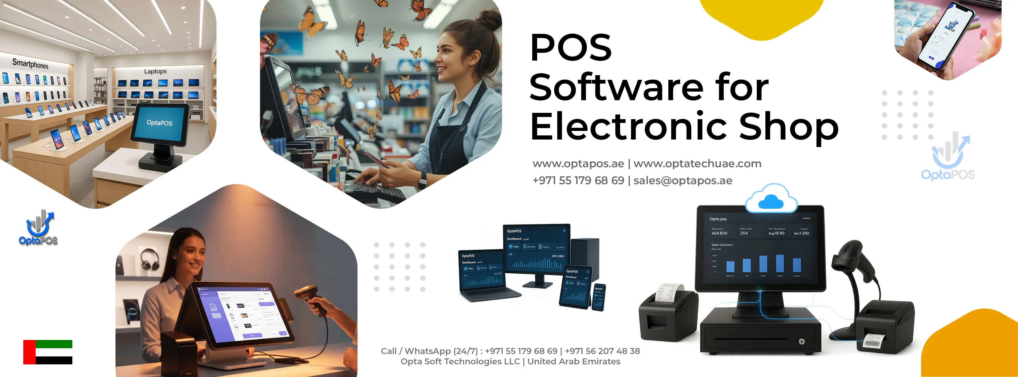POS Software for Electronic Shop UAE