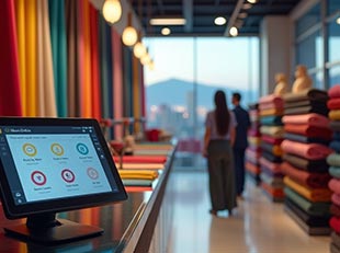 Multi Store Management POS Software for textiles