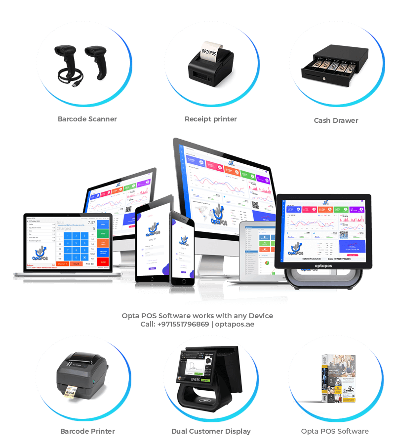 POS Hardware for Textiles Shop UAE